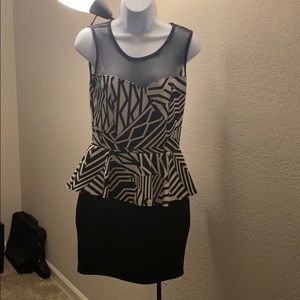 Peplum Dress